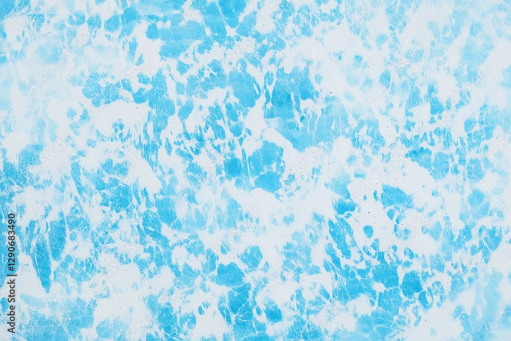 Intricate Blue and White Marbled Water Surface Showcasing Light Reflections and Fluid Patterns. Generative Ai Intricate Blue and White Marbled Water Surface Showcasing Light Reflections and Fluid Patterns. Generative Ai
