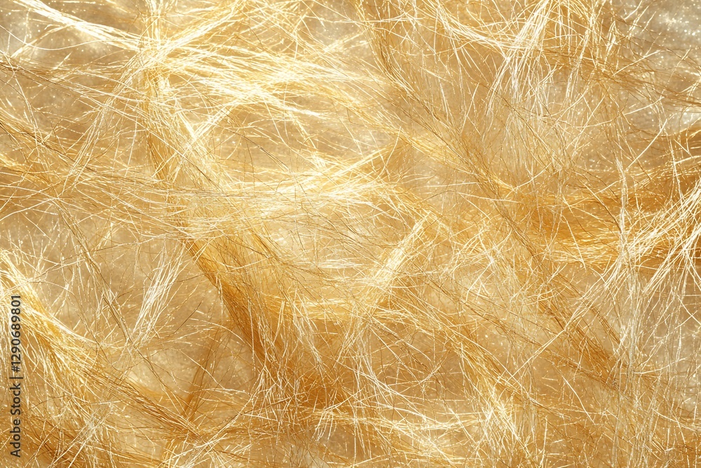 Obraz premium Golden Threads Texture Background