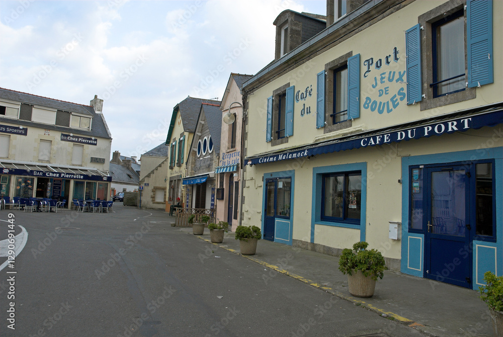 Naklejka premium Ile Tudy, 29, Finistere, France