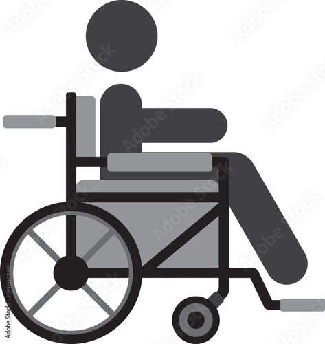 wheelchair, assistance transport icon symbol, accessbility  icon