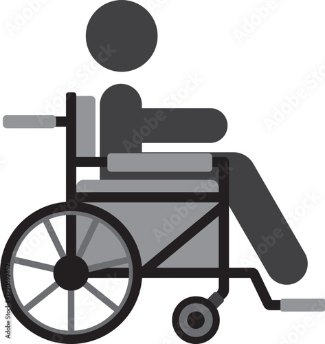 wheelchair, assistance transport icon symbol, accessbility  icon