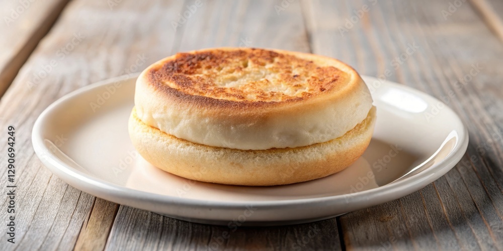 Toasted English Muffin on a Plate, toast, nutrition, toast Toasted English Muffin on a Plate, toast, nutrition, toast