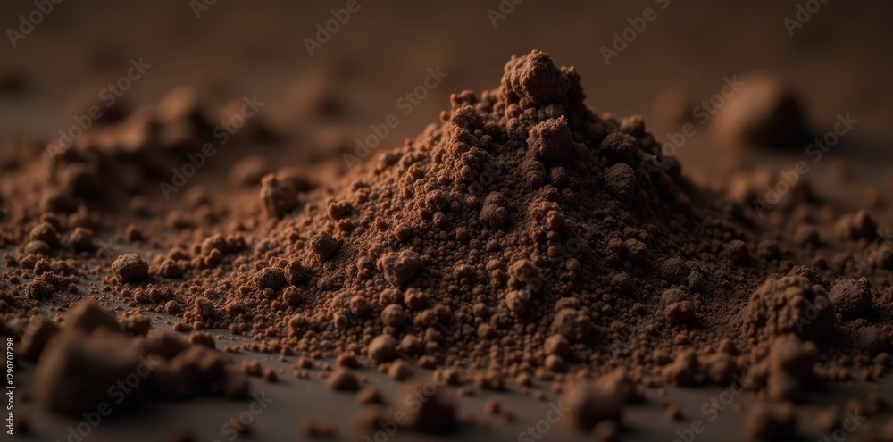 Dark brown mud, rich and moist texture Fine particles, slightly glossy , background, rich soil, texture Dark brown mud, rich and moist texture Fine particles, slightly glossy , background, rich soil, texture