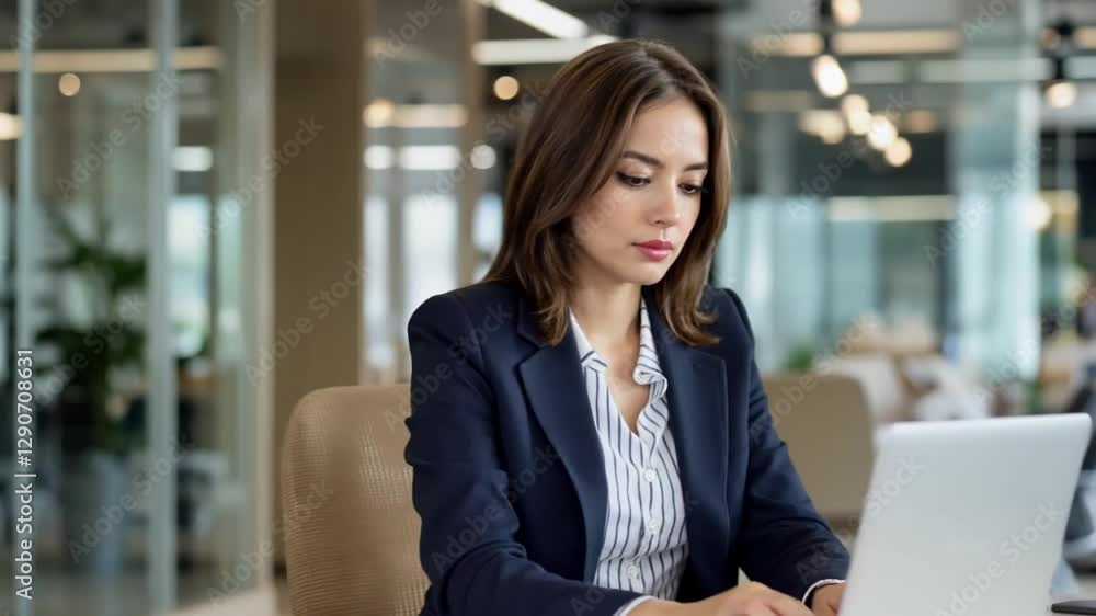 Portrait of a young businesswoman at office Portrait of a young businesswoman at office