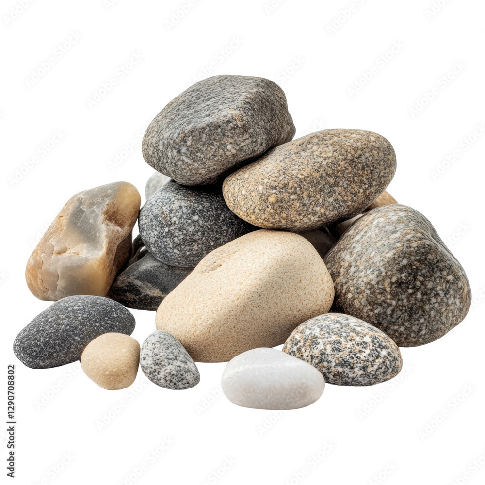 Natural Stone Pile of Various Shapes and Sizes for Background Use Natural Stone Pile of Various Shapes and Sizes for Background Use