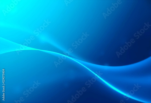 abstract blue wave background