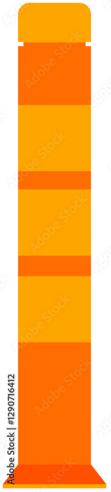 Obraz premium Traffic Cone Construction