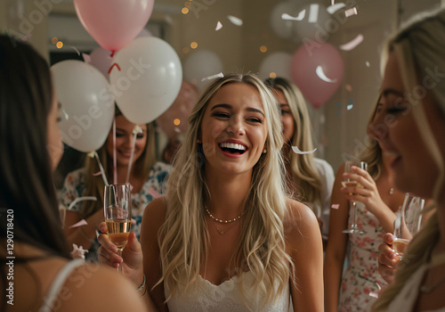 결혼식 브라이덜 샤워 파티 신부 bridal shower