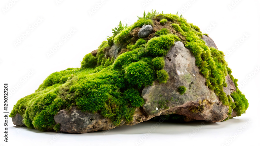 moss on stone moss on stone