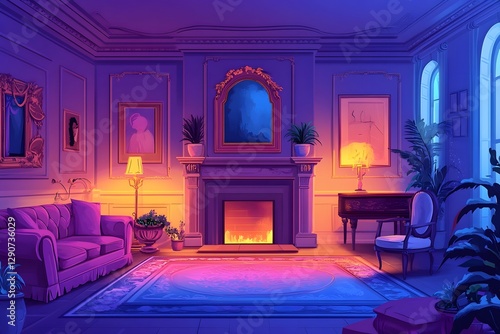 Artworks in the Exhibition Hall of the Cultural Center