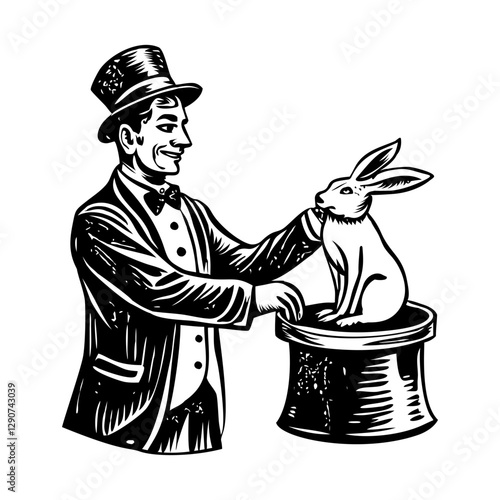 Circus Characters Vintage Illustrations