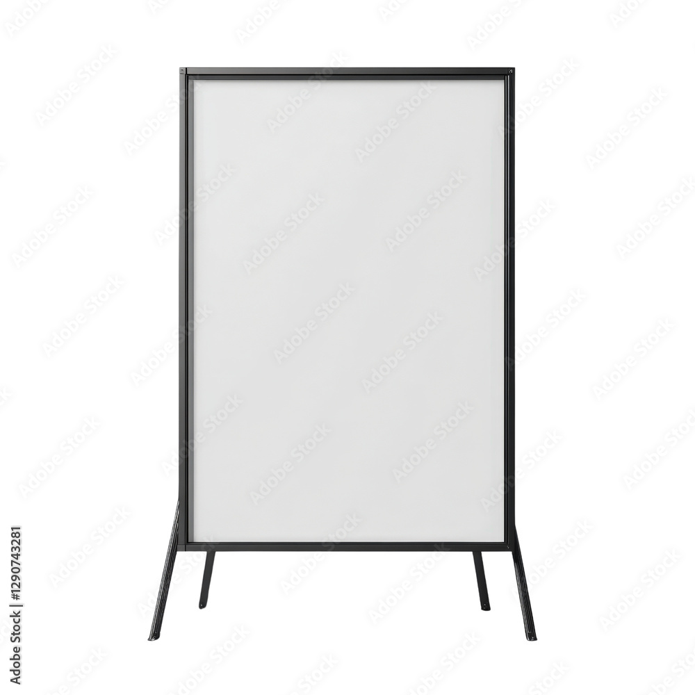 Blank advertising board frame for events outdoor space marketing tool Blank advertising board frame for events outdoor space marketing tool