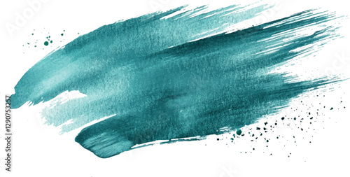 watercolor background brush strokes, blue violet turquoise