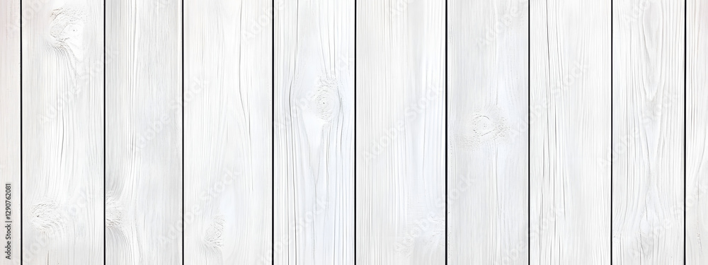 Obraz premium White wooden background, white wooden texture for design and decoration
