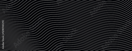 A light green background with wavy, white grid lines. The background is smooth and calming, with a green color theme. Modern wavy line pattern background. Green background vector.