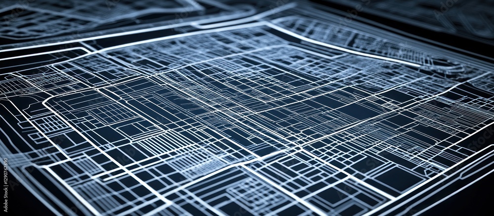 Cityscape aerial view, urban grid, network, infrastructure, background, technology Cityscape aerial view, urban grid, network, infrastructure, background, technology