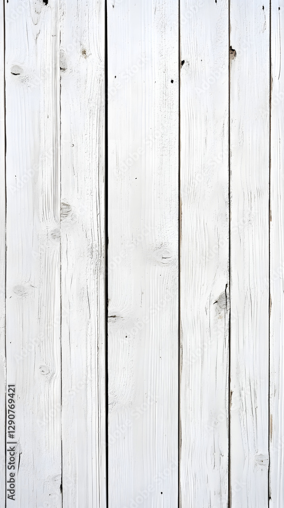 Fototapeta premium White wooden background, white wooden texture for design and decoration 