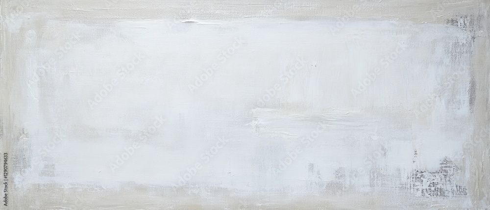 Obraz premium Blank white canvas texture, minimalist wall background for creative design, abstract art presentation, clean surface for graphic projects and photography.