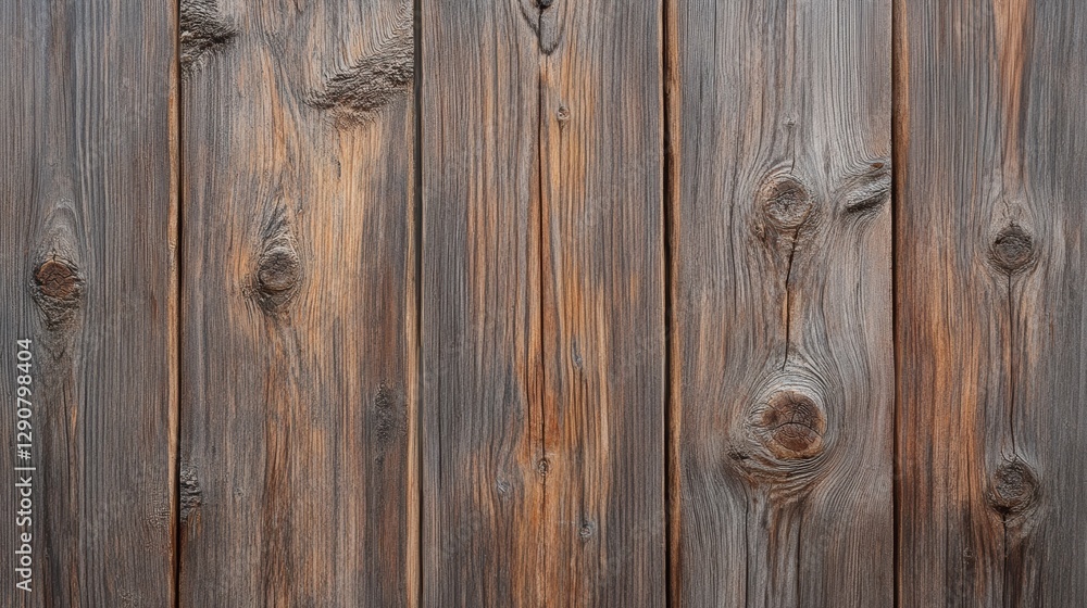 Weathered wooden panel background, rustic texture for design projects, home decor, and crafting. Natural brown wood grain, knots, and imperfections. Weathered wooden panel background, rustic texture for design projects, home decor, and crafting. Natural brown wood grain, knots, and imperfections.