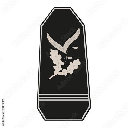 Galon de l'armée de terre française: Surveillant pénitentiaire - Corps des Chefs des Services Pénitentiaires: Directeurs des Services Pénitentiaires: Directeur hors classe