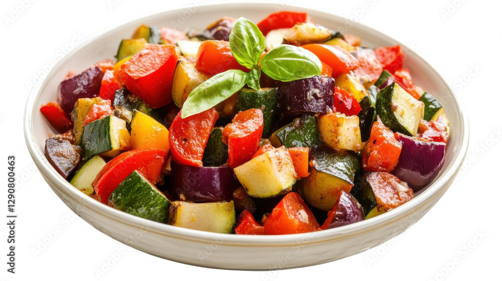 vegetable salad in a white bowl vegetable salad in a white bowl