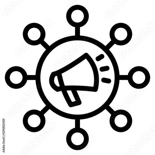 Viral Marketing Icon