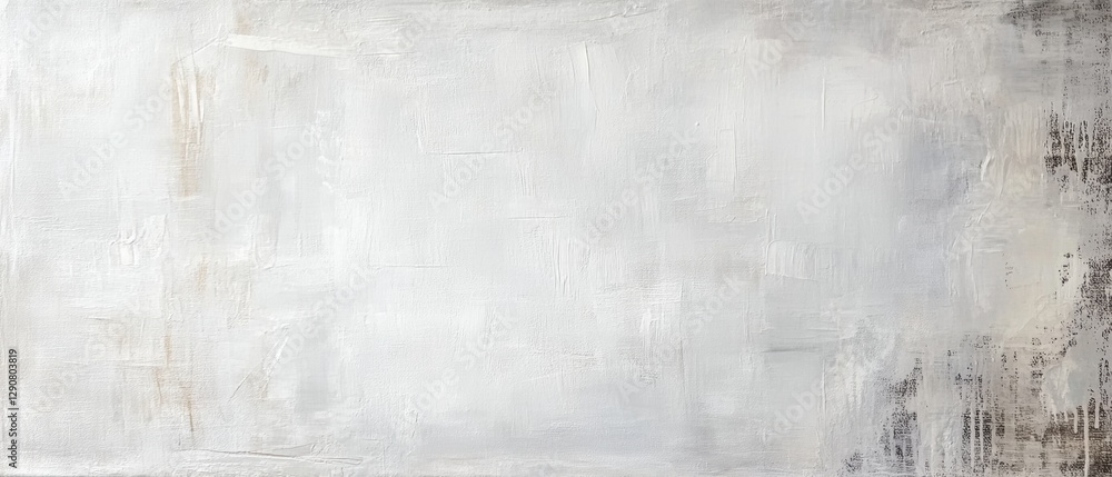 Naklejka premium Abstract white textured canvas background for art and design projects, minimalist decor, clean aesthetic, modern wall design, digital artwork templates.