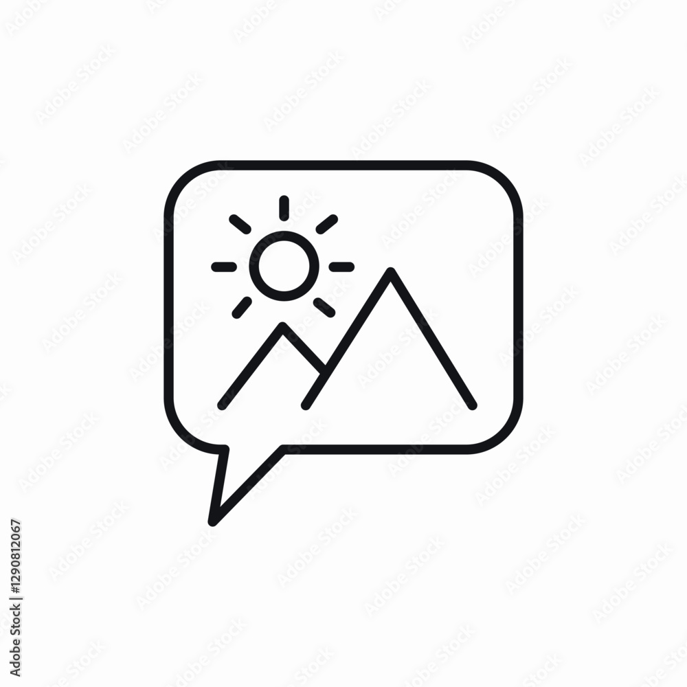 Picture gallery photo icon vector sign Picture gallery photo icon vector sign
