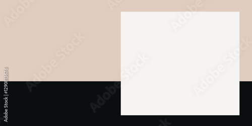 Two-tone frame clipart vector