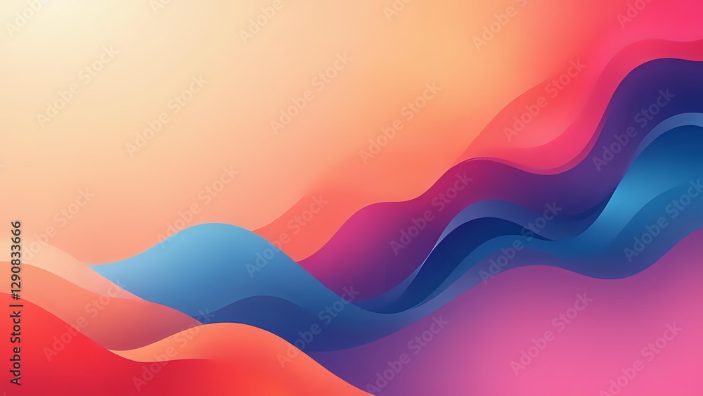 abstract colorful wave background abstract colorful wave background