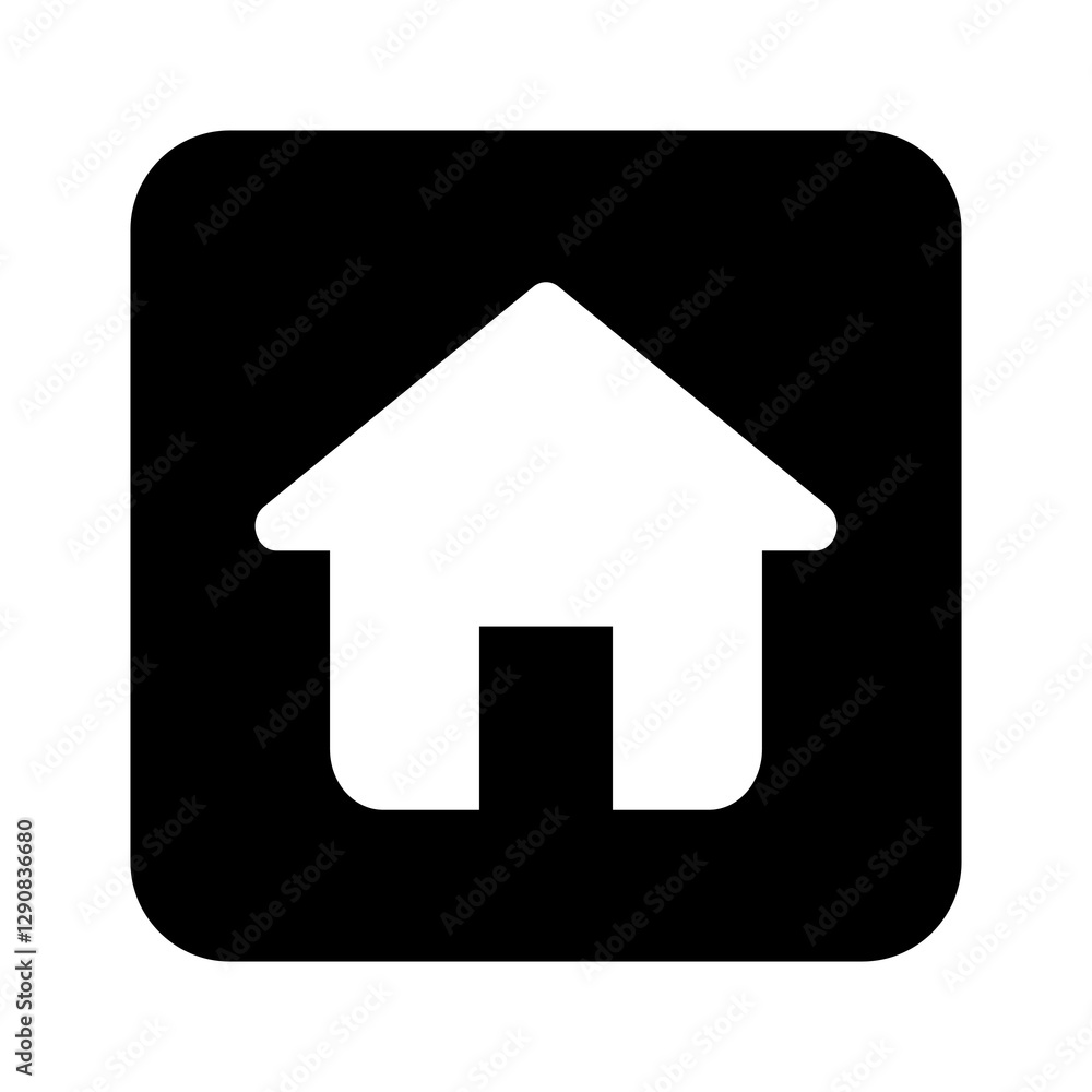 PNG Minimalist home design, UI icon on transparent background PNG Minimalist home design, UI icon on transparent background