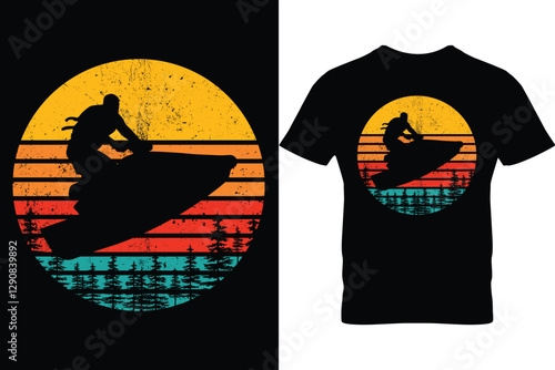 jet ski t-shirt design, summer t shirt design, beach sprots t-shirt design,  graphic t shirt design, jet ski vector t-shirt, outdoor t shirt