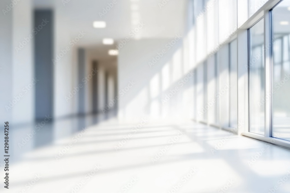 Blurred background of a corridor in hospital or clinic. Concept for hospital or medicine advertisement. Nation Doctor’s Day Blurred background of a corridor in hospital or clinic. Concept for hospital or medicine advertisement. Nation Doctor’s Day