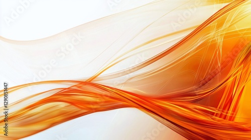 Close up of white and orange abstract background for business and technology concepts