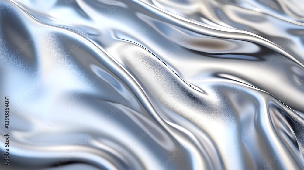 Silver liquid metal chrome abstract background Silver liquid metal chrome abstract background