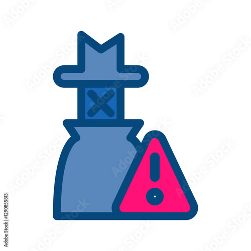 intrusion alert system icon
