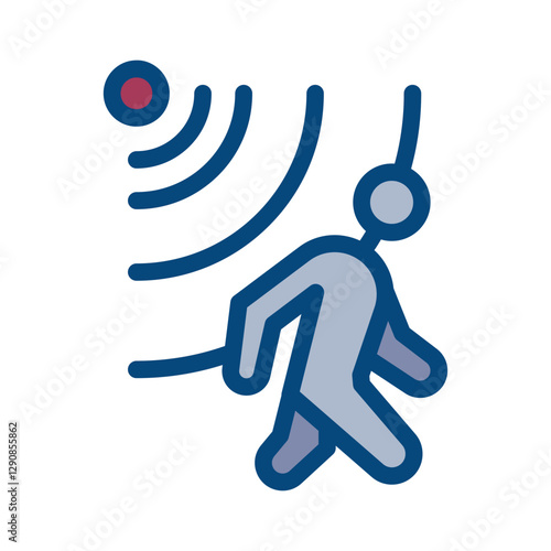 motion detector sensor icon