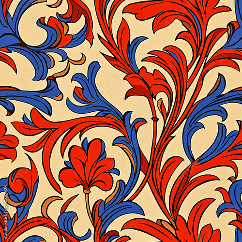 Close-Up of Intricate Wall Pattern Design for Modern Interior Decor