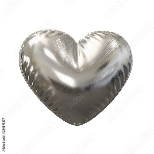 Wallpaper Mural love ballon silver birthday Torontodigital.ca