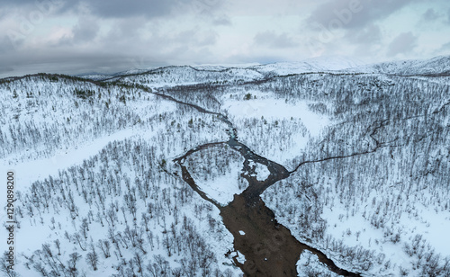 aerial panorama photo of co...