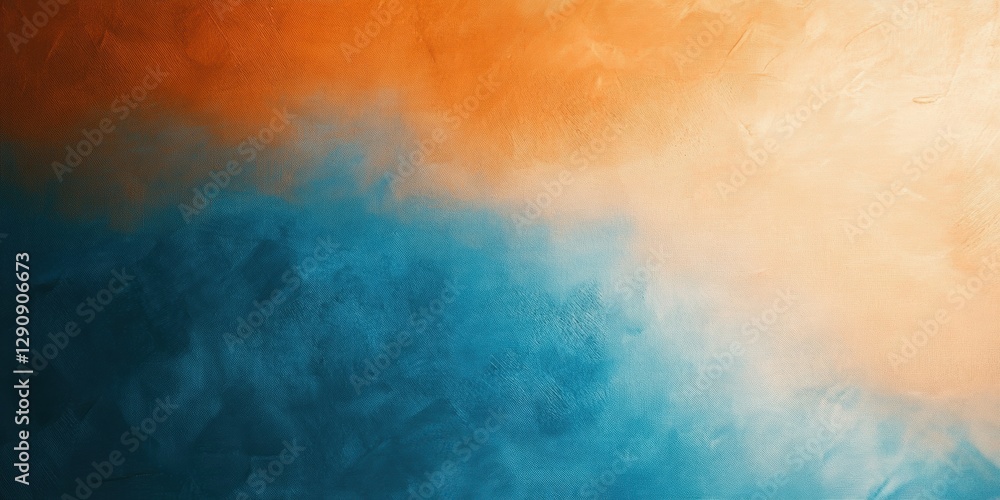 Gradient on canvas texture with shades of warm sand and light blue. Gradient on canvas texture with shades of warm sand and light blue.