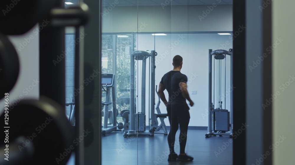 Thief alert at a fitness center with staff noticing unusual behavior. Featuring fast response and gym protection Thief alert at a fitness center with staff noticing unusual behavior. Featuring fast response and gym protection