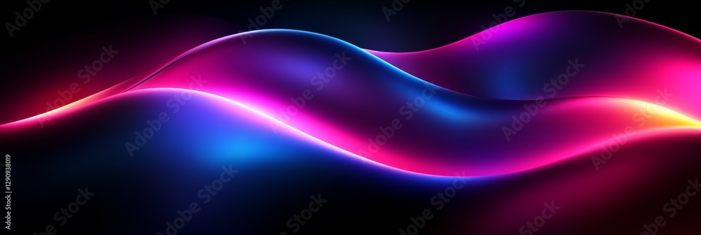 Vivid Blue, Magenta Vaporwave Flow Abstract Art with Flowing, Soft Curves, Vibrant Multicolor Waves Vivid Blue, Magenta Vaporwave Flow Abstract Art with Flowing, Soft Curves, Vibrant Multicolor Waves
