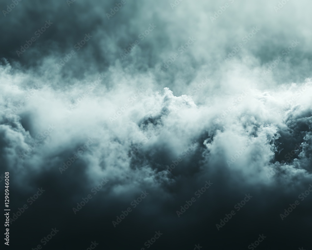 The sky is filled with clouds and a dramatic light The sky is filled with clouds and a dramatic light