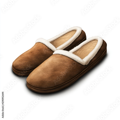 Wallpaper Mural pair of brown shoes Torontodigital.ca