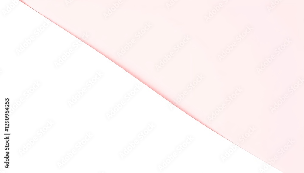 Minimalist Soft Pink and White Abstract Background