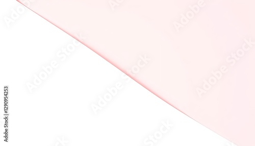 Obraz na płótnie Minimalist Soft Pink and White Abstract Background w salonie