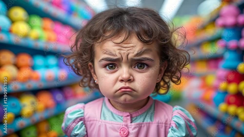 angry capricious little girl in a toy store
angry capricious little girl in a toy store
