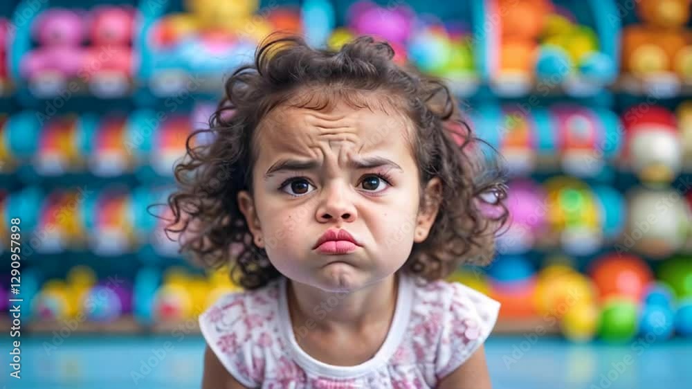 angry capricious little girl in a toy store
angry capricious little girl in a toy store