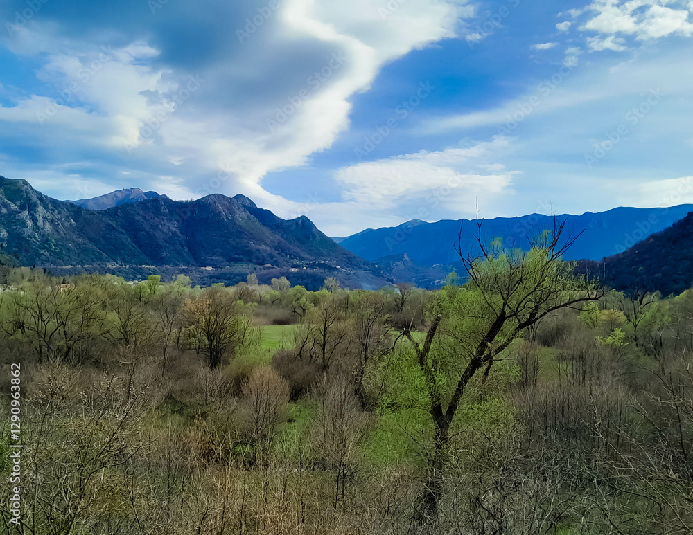 Lovcen mountains in Montenegro. Autumn season. Lovcen mountains in Montenegro. Autumn season.